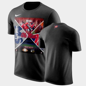 Men's Ole Miss Rebels Limited Edition Black Team T-Shirt 453228-328