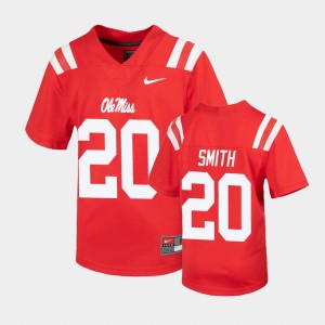 Youth Ole Miss Rebels Untouchable Red Keidron Smith #20 Football Jersey 711860-235